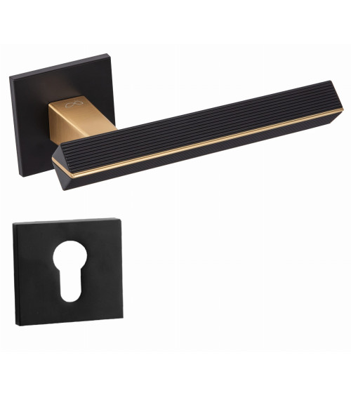 Maniglia per porta texturizzata CARRERA design
