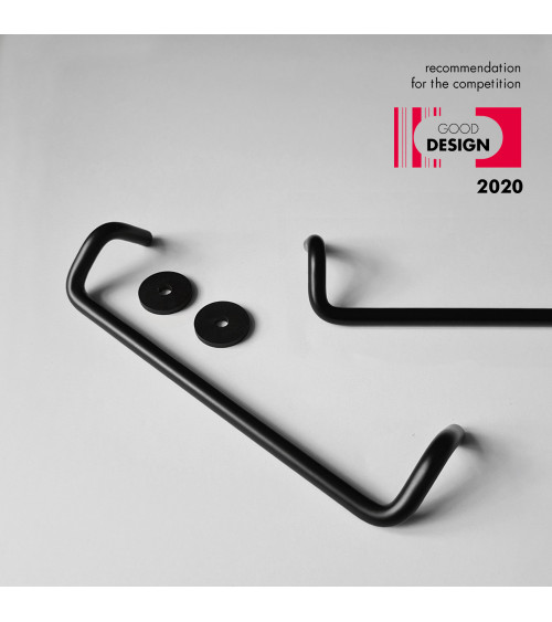 Maniglia per mobile nera AVA maniglia design