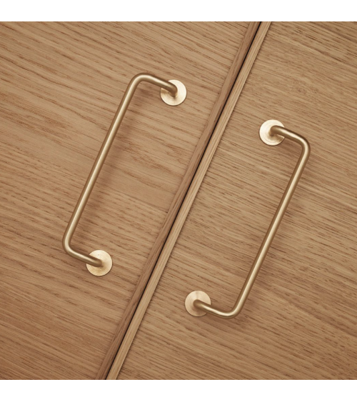 Maniglia per mobile in ottone AVA maniglia design