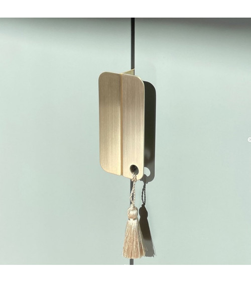 Maniglia per mobile in ottone EDIT O maniglia design