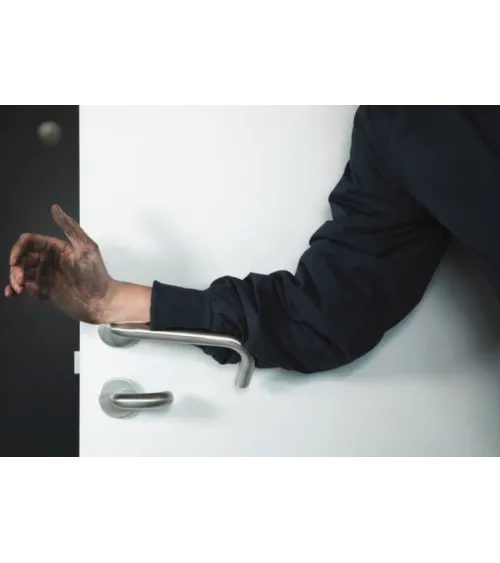 Maniglie per Porte Bianche per PMR modello NoHand - maniglia design