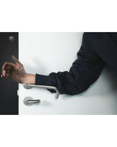 Maniglie per Porte Bianche per PMR modello NoHand - maniglia design