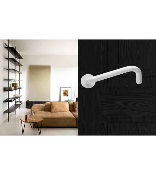 Maniglie per Porte Bianche per PMR modello NoHand - maniglia design