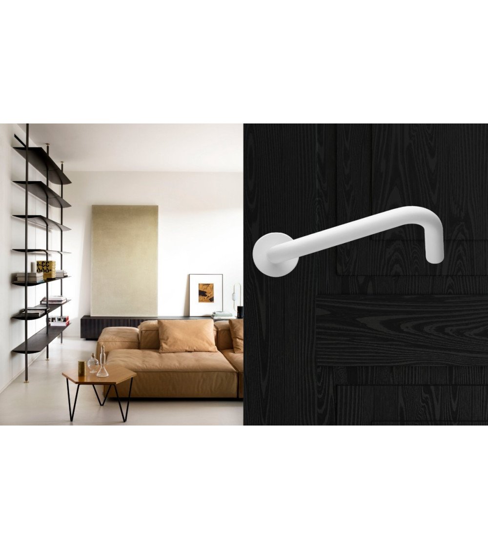 Maniglie per Porte Bianche per PMR modello NoHand - maniglia design