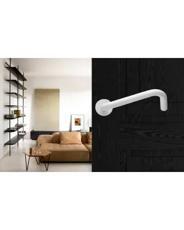 Maniglie per Porte Bianche per PMR modello NoHand - maniglia design