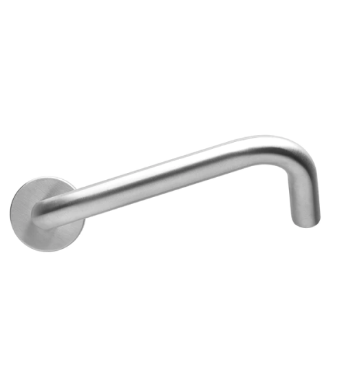 Maniglie per Porte PMR di Alta Gamma in Inox Spazzolato - modello NoHand - maniglia design