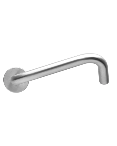 Maniglie per Porte PMR di Alta Gamma in Inox Spazzolato - modello NoHand - maniglia design