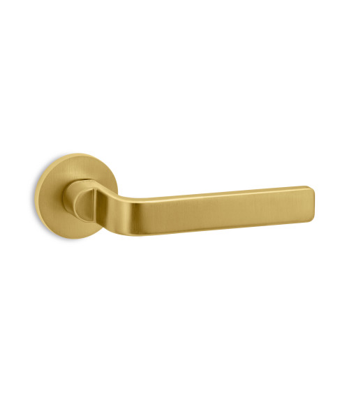 Maniglia per porta oro opaco Ento Zai maniglia design