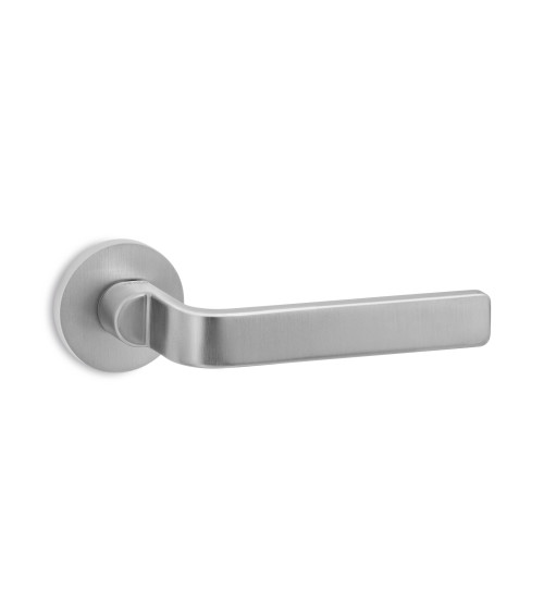 Maniglia per porta cromo satinato Ento Zai maniglia design