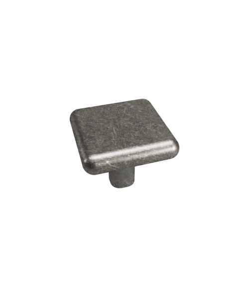 Pomolo per mobile argento anticato NOX maniglia design