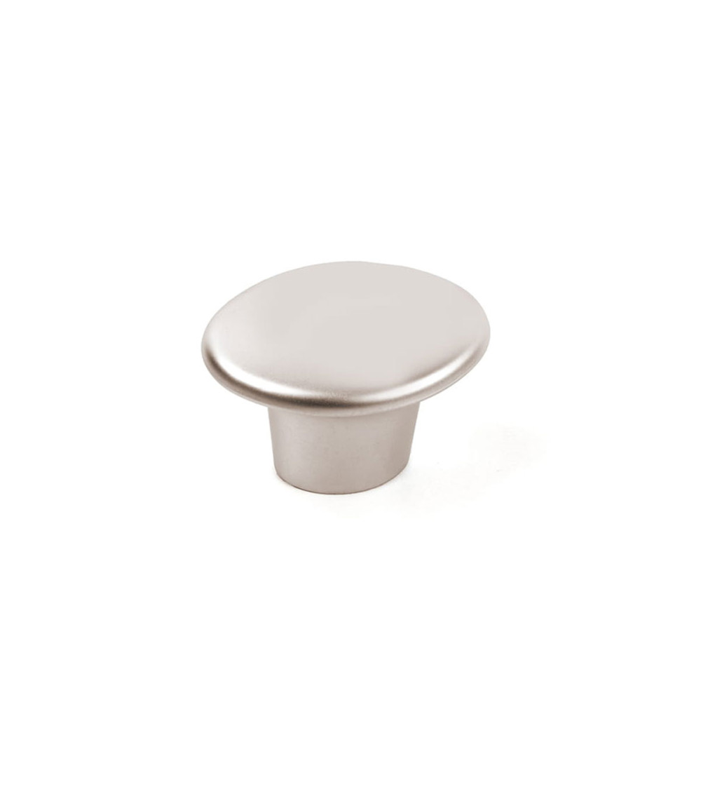 Pomolo per mobile nichel satinato MILAN design