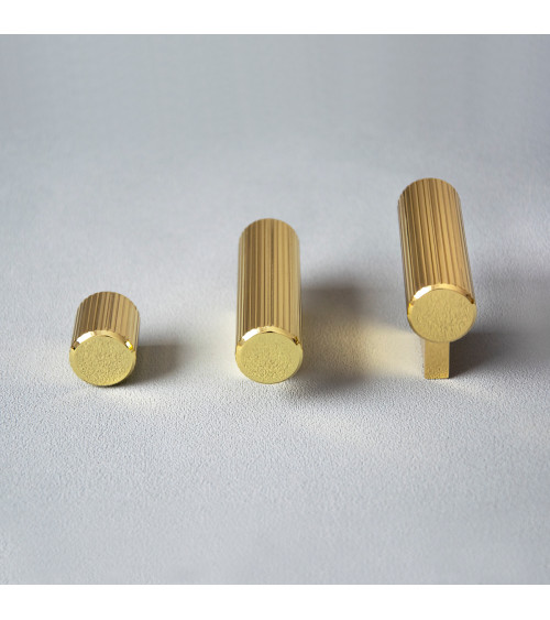 Pomolo per mobile oro lucido AVANTI maniglia design