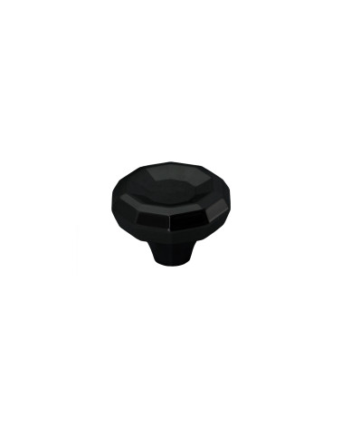 Pomello per mobile nero lucido CAMPANA maniglia design