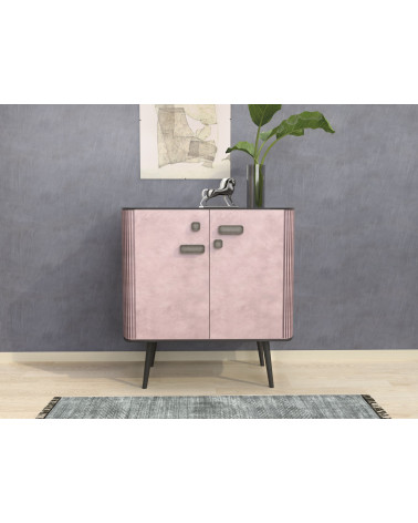 Pomello per mobile WEGA maniglia design fissato su un mobile