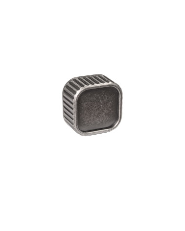 Pomello per mobile argento antico WEGA maniglia design