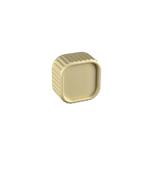 Pomolo per mobile oro opaco WEGA maniglia design