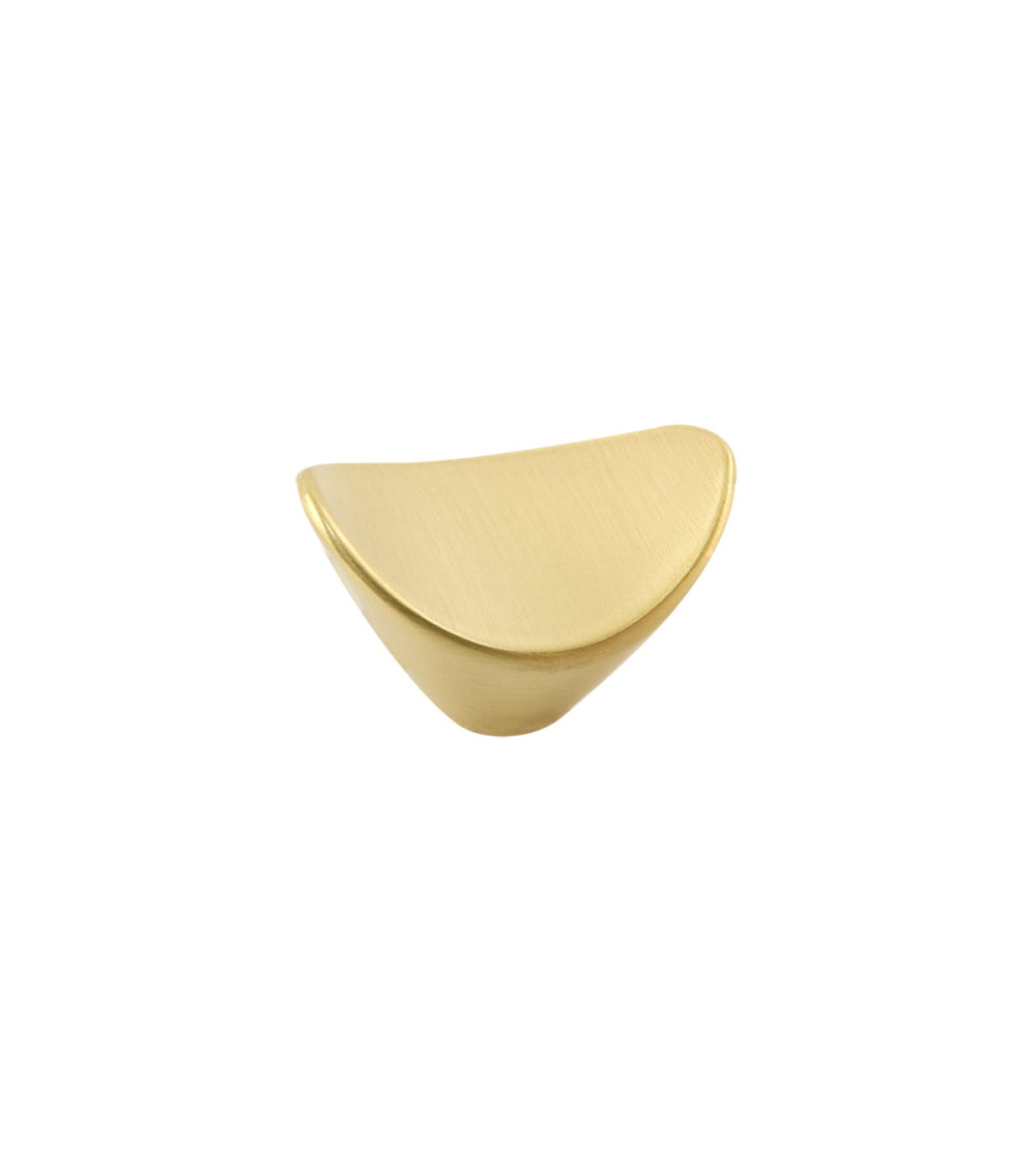 Pomolo per mobile oro opaco DIUNA maniglia design