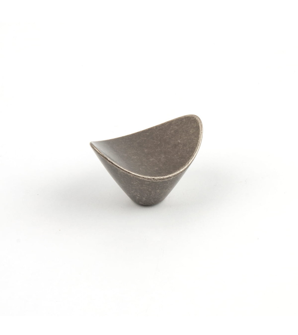 Pomolo per mobile argento antico DIUNA maniglia design