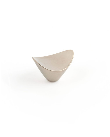 Pomolo per mobile nichel satinato DIUNA maniglia design