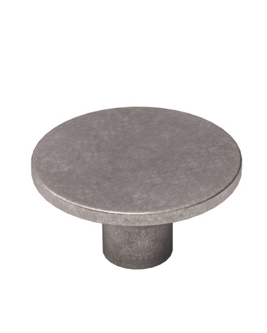 Pomello per mobile argento anticato ASTRO maniglia design