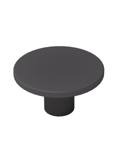 Pomello per mobile nero ASTRO maniglia design