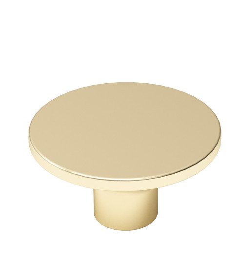 Pomello per mobile oro opaco ASTRO maniglia design