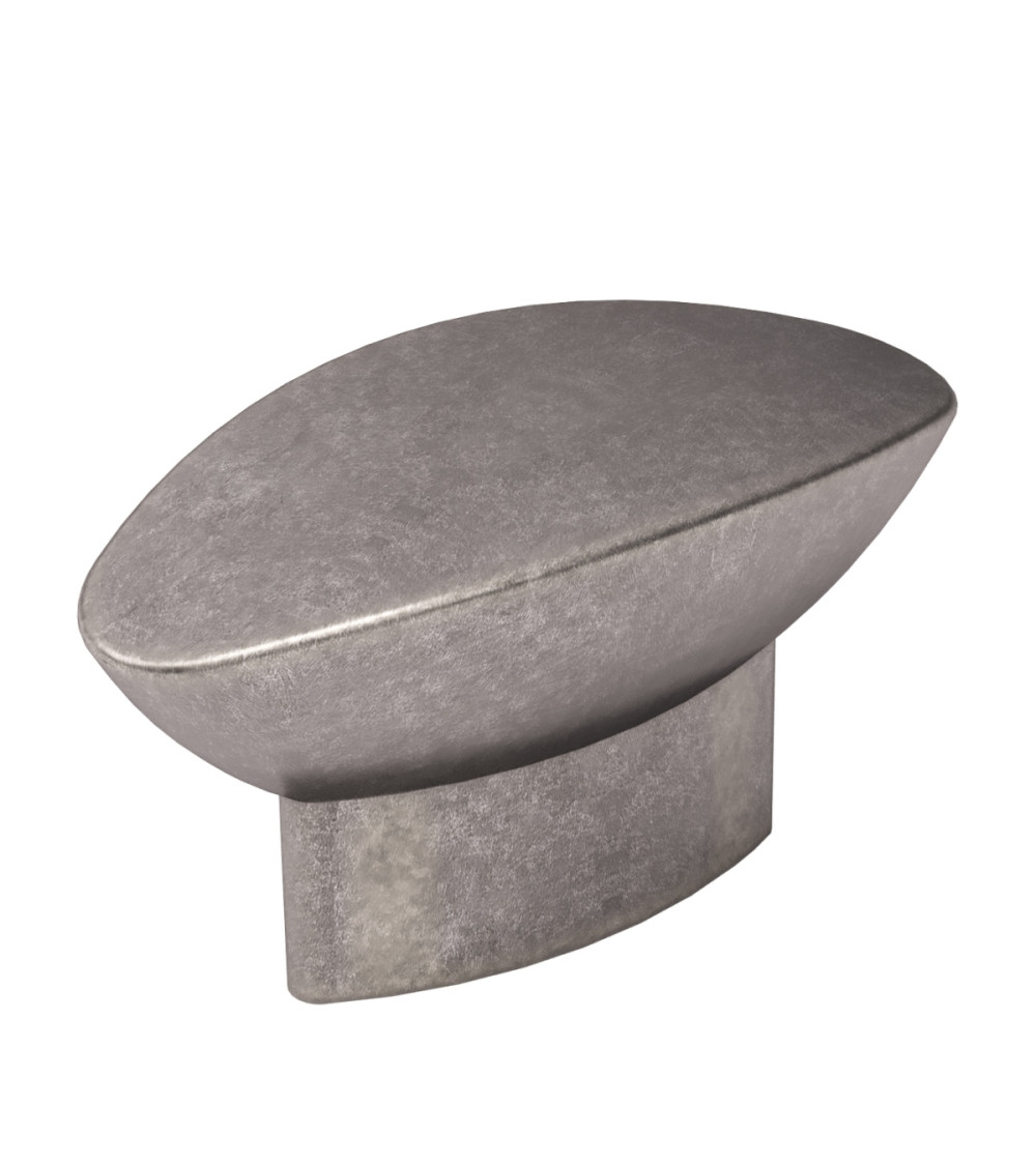 Pomello per mobile argento antico CARLO maniglia design