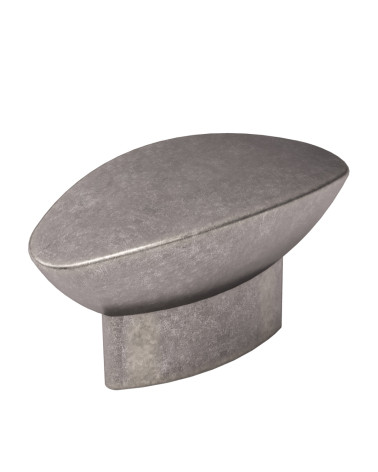 Pomello per mobile argento antico CARLO maniglia design