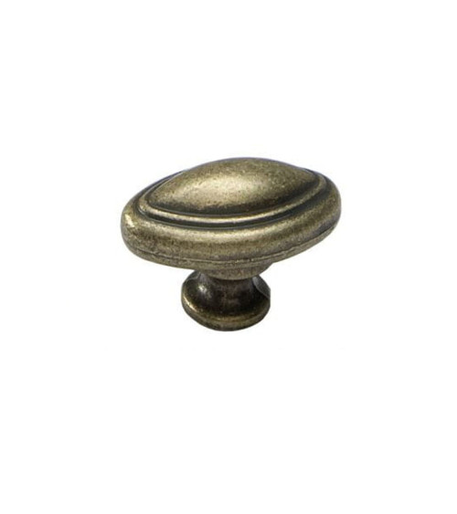 Pomello per mobile patinato su ottone DEMETER maniglia design