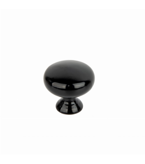 Pomello per mobile nero lucido TORONTO maniglia design