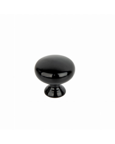 Pomello per mobile nero lucido TORONTO maniglia design