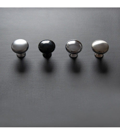 Pomello per mobile nero TORONTO design