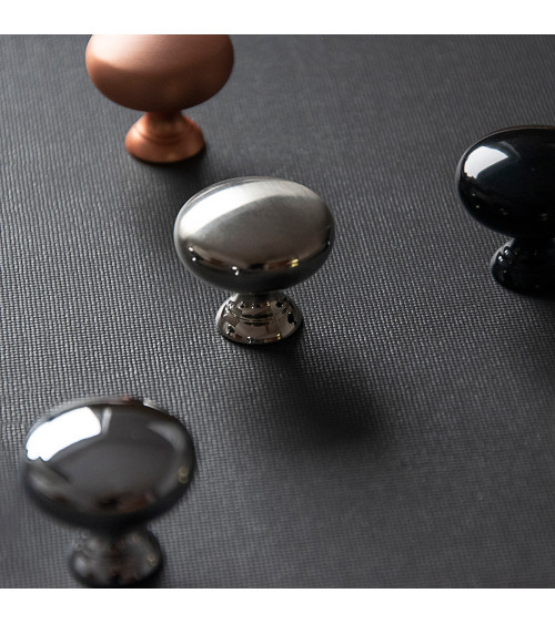 Pomello per mobile nero TORONTO design