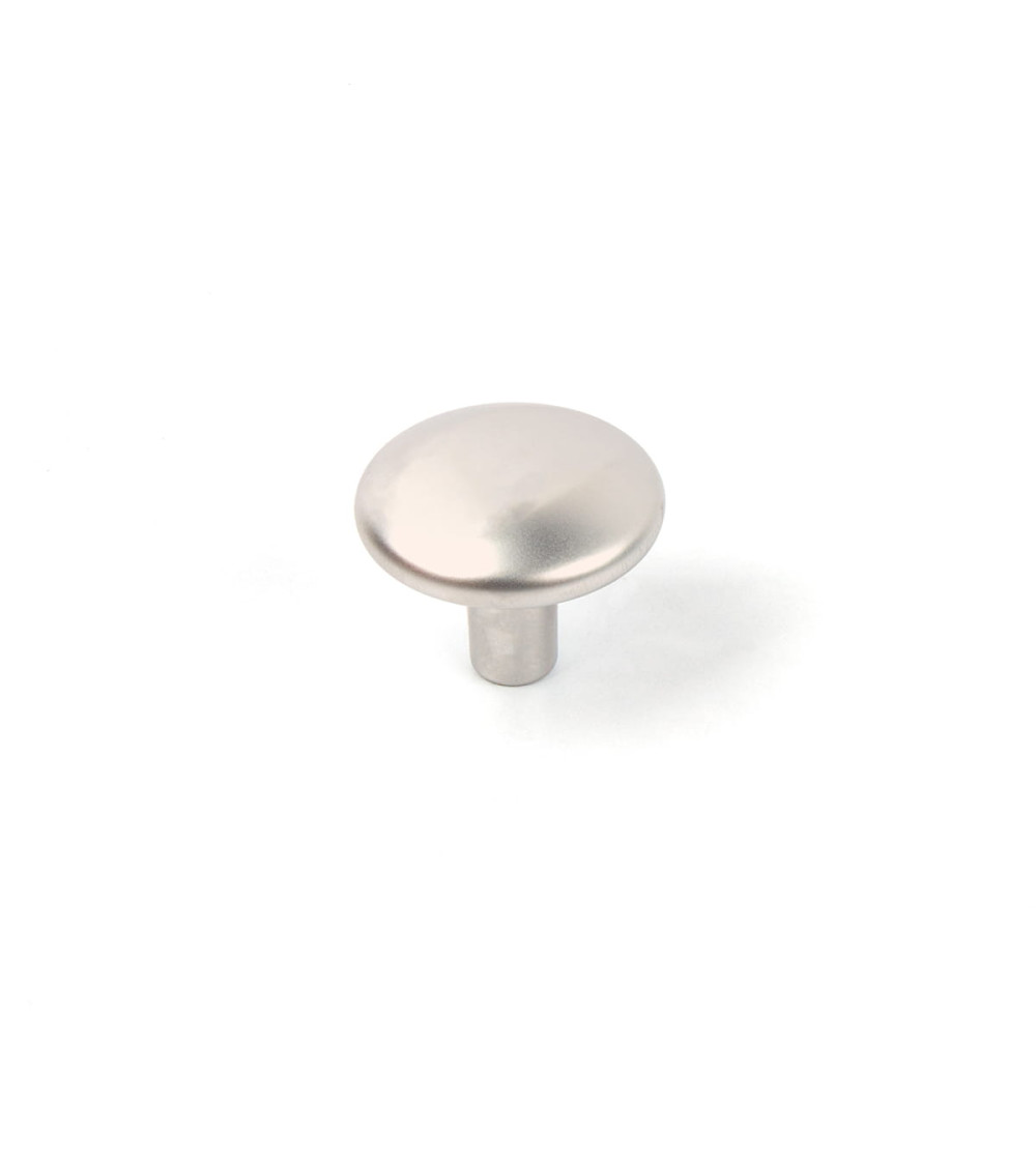 Pomello per mobile nichel satinato VIRGO design