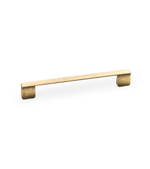 Maniglia per mobile patinata su ottone ORDO maniglia design