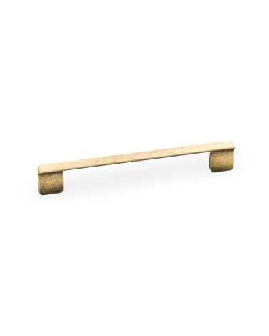 Maniglia per mobile patinata su ottone ORDO maniglia design