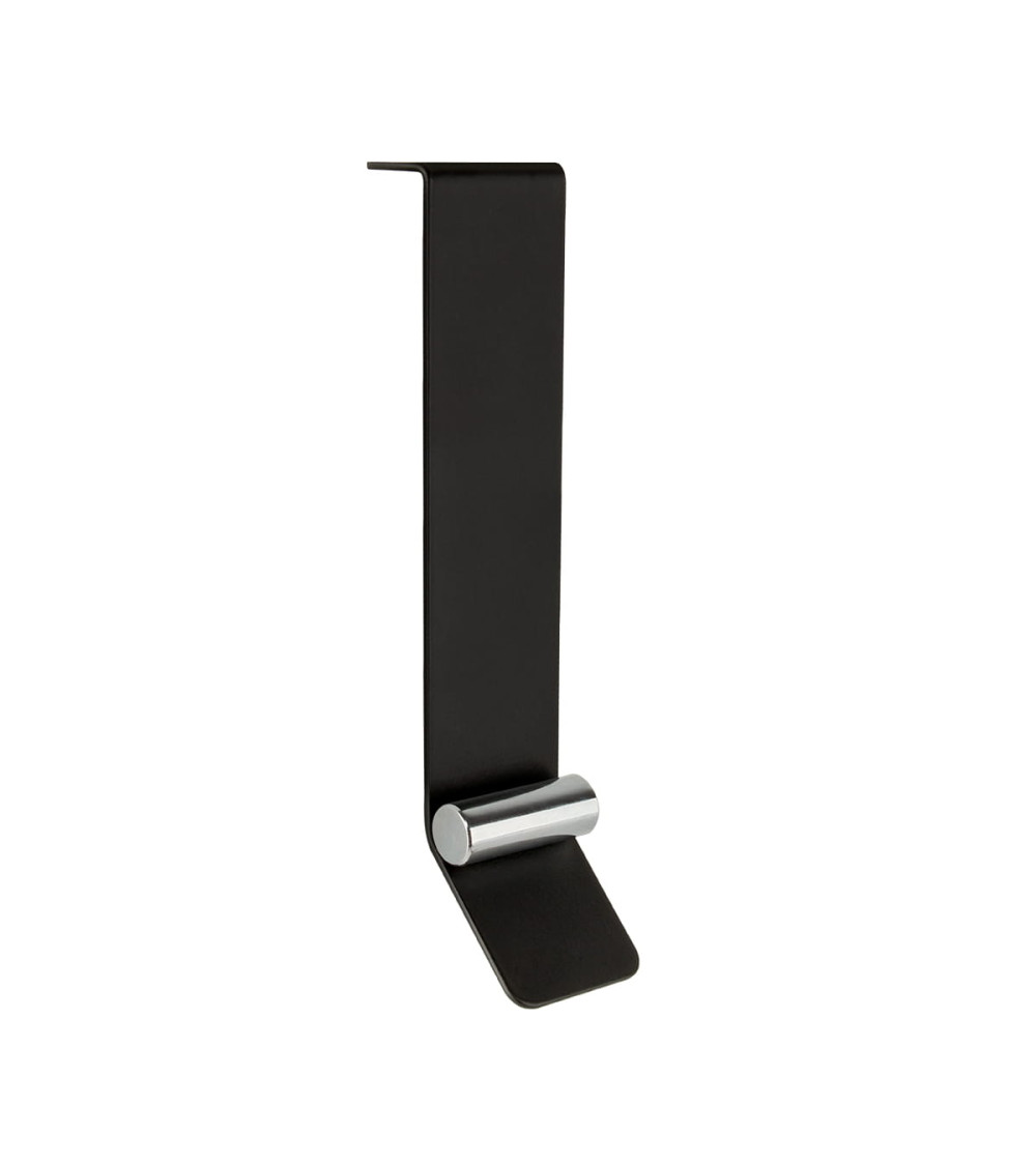 Maniglia per mobile nero opaco/cromo lucido TORN design