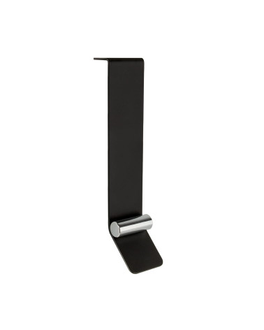 Maniglia per mobile nero opaco/cromo lucido TORN design
