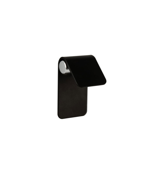 Maniglia per mobile nero opaco/cromo lucido TORN-1 maniglia design