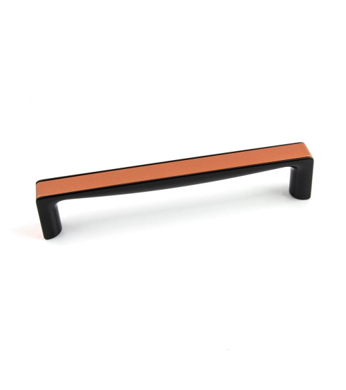 Maniglia per mobile rame/nero brillante TWIX maniglia design