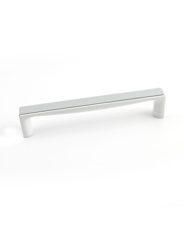 Maniglia per mobile cromo brillante/bianco brillante TWIX maniglia design