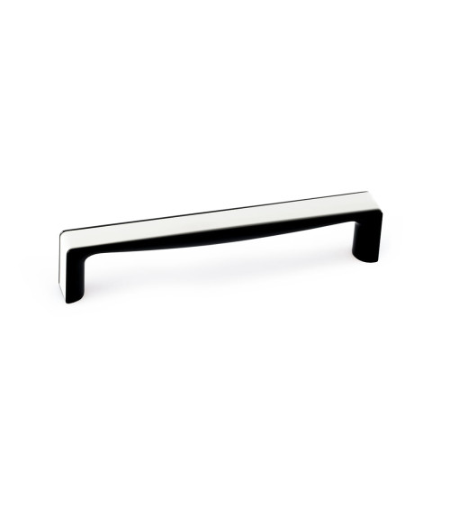 Maniglia per mobile bianco brillante/nero brillante TWIX maniglia design