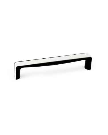 Maniglia per mobile bianco brillante/nero brillante TWIX maniglia design