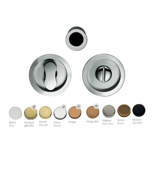 Maniglia per porta scorrevole dall'aspetto essenziale COLOMBO DESIGN maniglia design con palette di colori