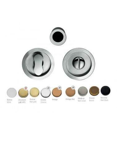 Maniglia per porta scorrevole dall'aspetto essenziale COLOMBO DESIGN maniglia design con palette di colori