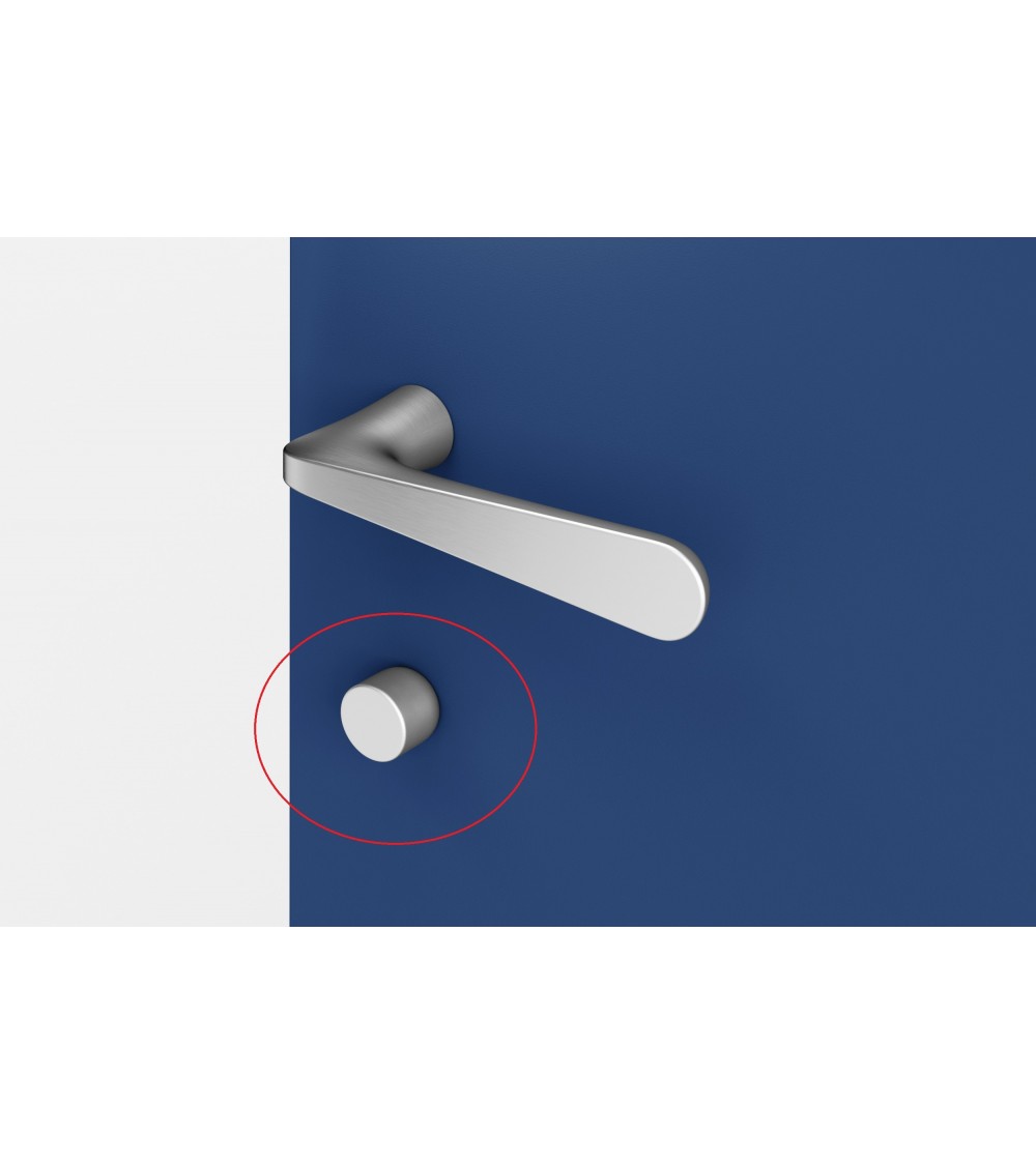 Rosetta per porta VERUM per WC (modello Punto) - maniglia design