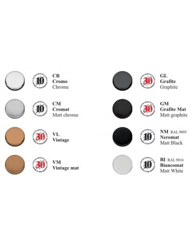 Maniglia per porta scorrevole sobria COLOMBO DESIGN ferramenta design con palette di colori