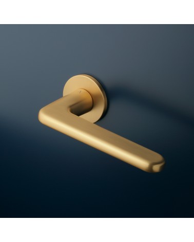 Maniglia per porta moderna LIRA maniglia design montata su una porta