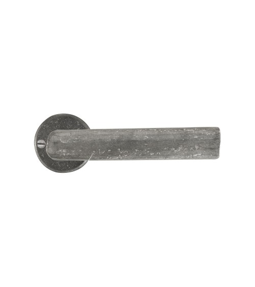 Maniglia per porta classica robusta in bronzo 1930 tonda - maniglia design