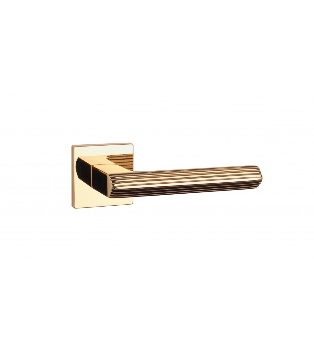 Maniglia per porta su placca quadrata LARICE maniglia design
